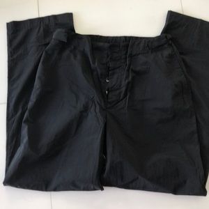 Cerrutti men’s black lightweight Italian pants